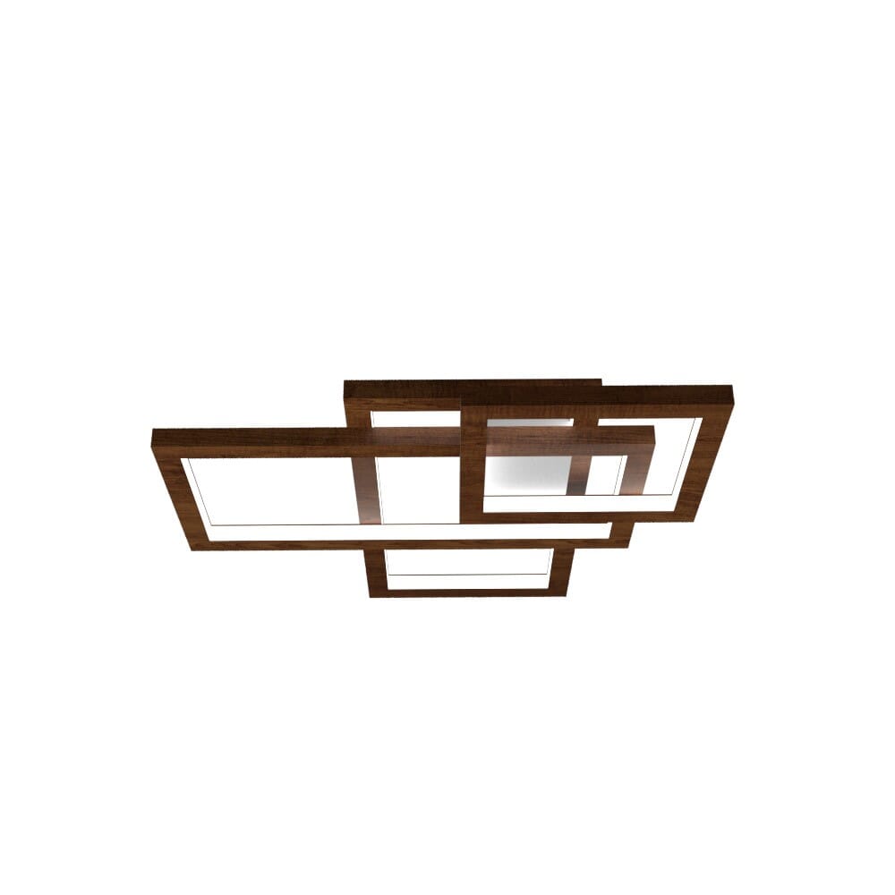Frame LED Ceiling Mount in Imbuia