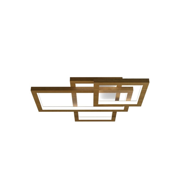 Frame LED Ceiling Mount in Louro Freijo Frame LED Ceiling Mount in Louro Freijo