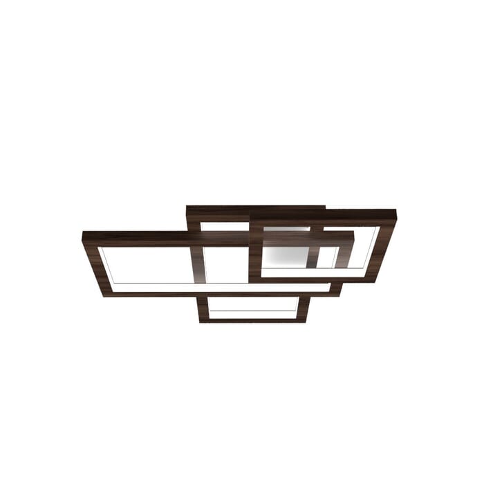 Frame LED Ceiling Mount in American Walnut Frame LED Ceiling Mount in American Walnut