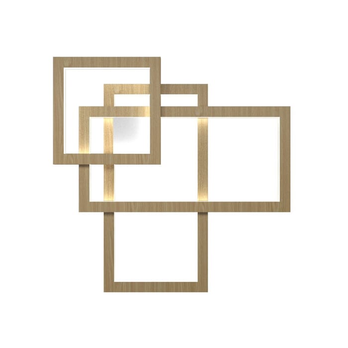 Frame LED Ceiling Mount in Sand Frame LED Ceiling Mount in Sand