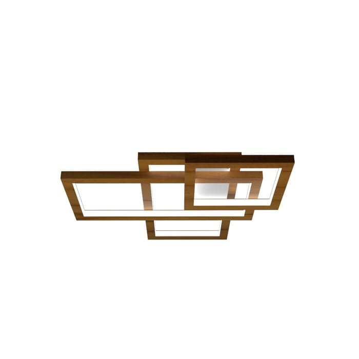 Frame LED Ceiling Mount in Teak Frame LED Ceiling Mount in Teak