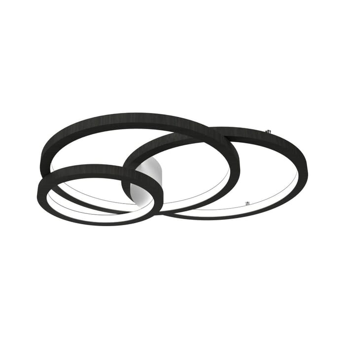 Frame LED Ceiling Mount in Charcoal Frame LED Ceiling Mount in Charcoal