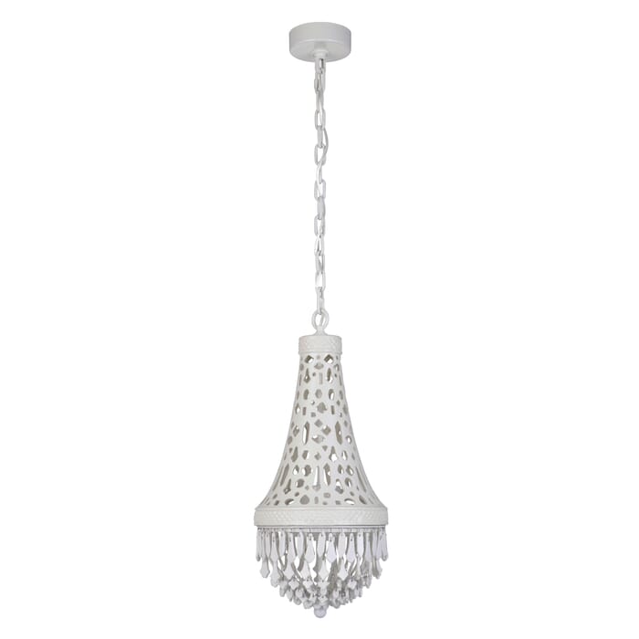 Craftmade Nico Traditional Chandelier in White Craftmade Nico Traditional Chandelier in White