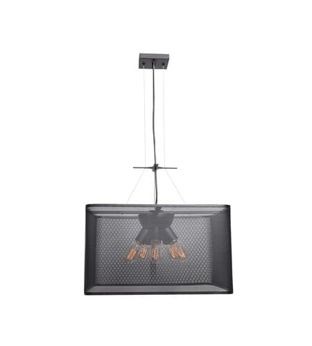 Access Epic 5-Light 20" Pendant Light in Black