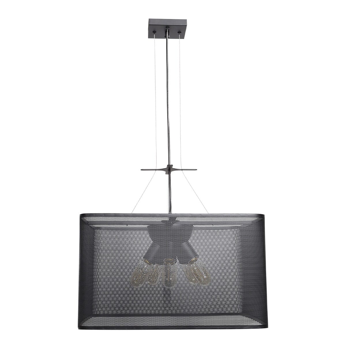 Access Epic 5-Light 20" Pendant Light in Black