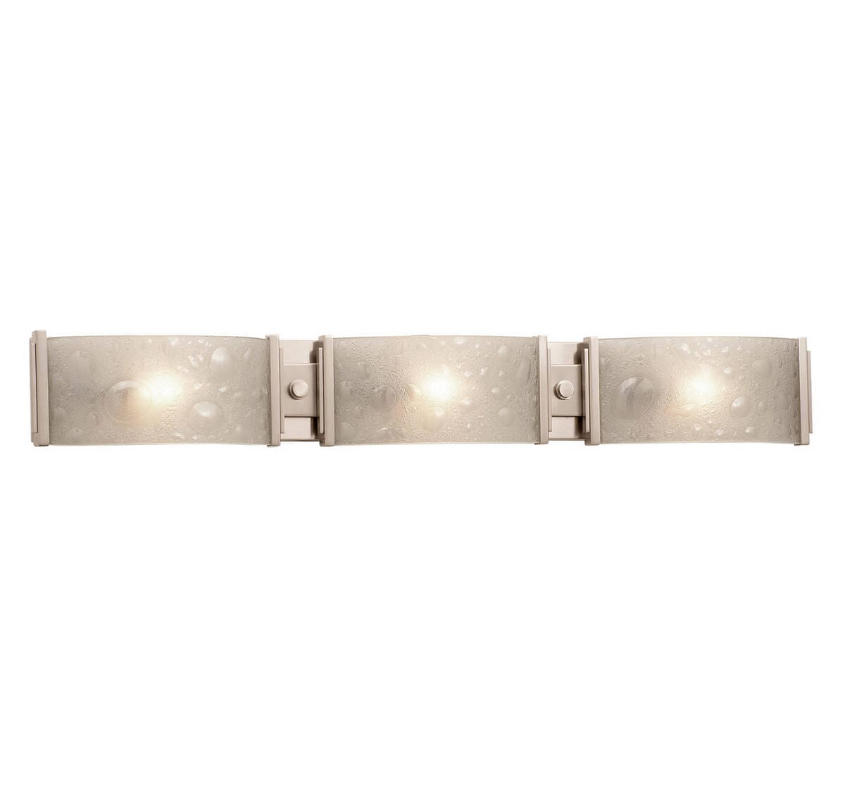 Cirrus 3Light Bathroom Vanity Light in Satin Nickel -  Kalco, 5093SN