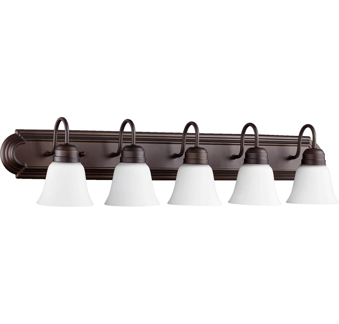 5 Light Bathroom Vanity Fixture | Shelly Lighting