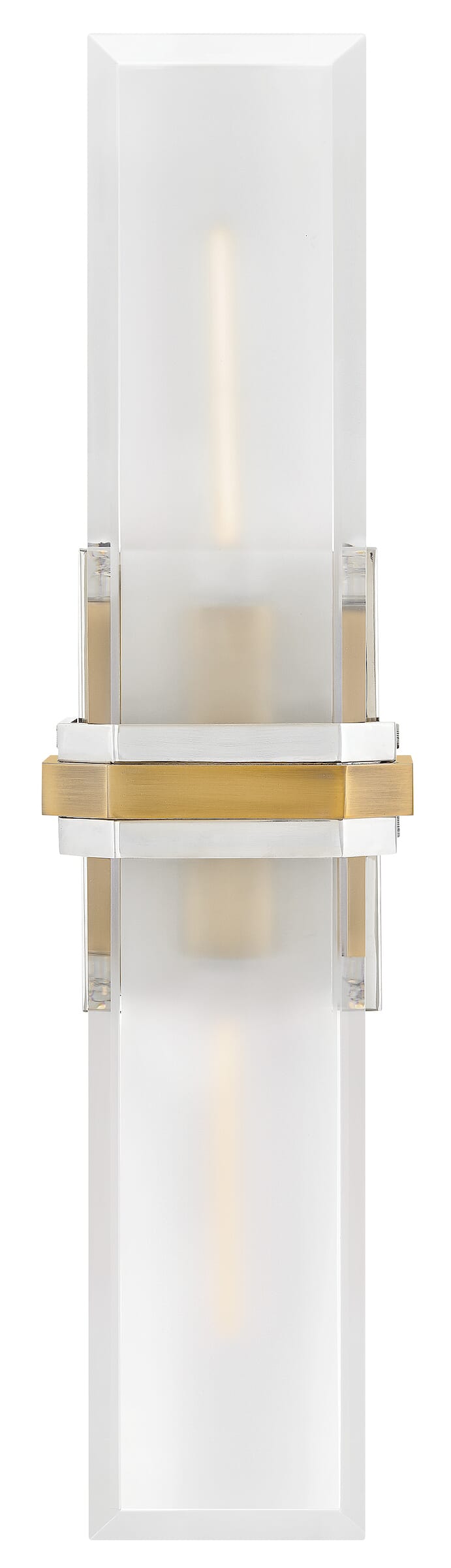 Polished Nickel LED Wall Sconce from the Kipton Collection