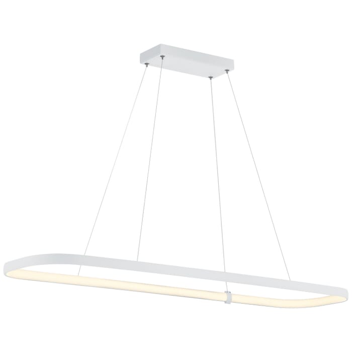 Ravello 1-Light LED Pendant in Matte White Ravello 1-Light LED Pendant in Matte White
