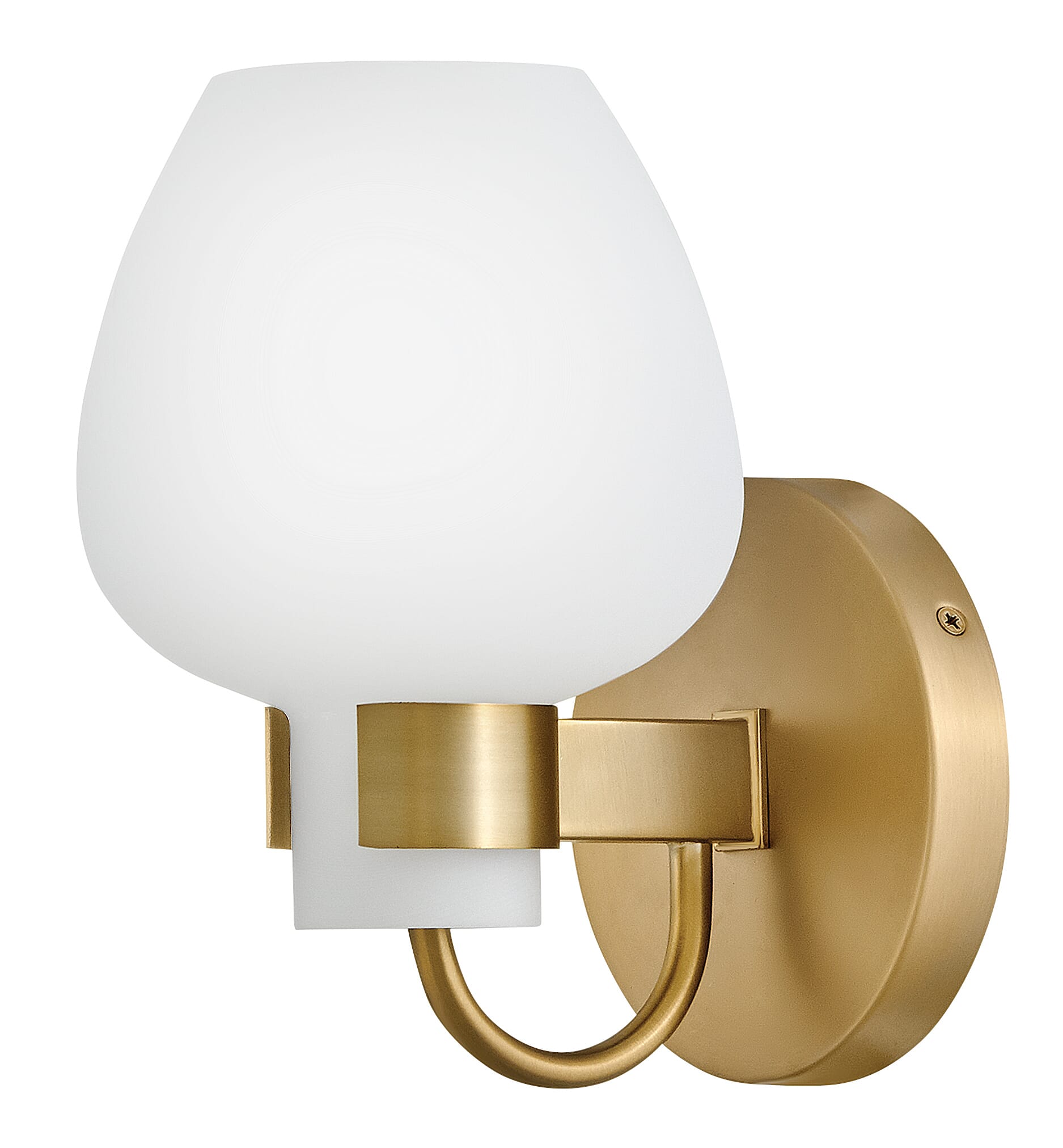Heritage Brass LED Wall Sconce from the Sylvie Collection