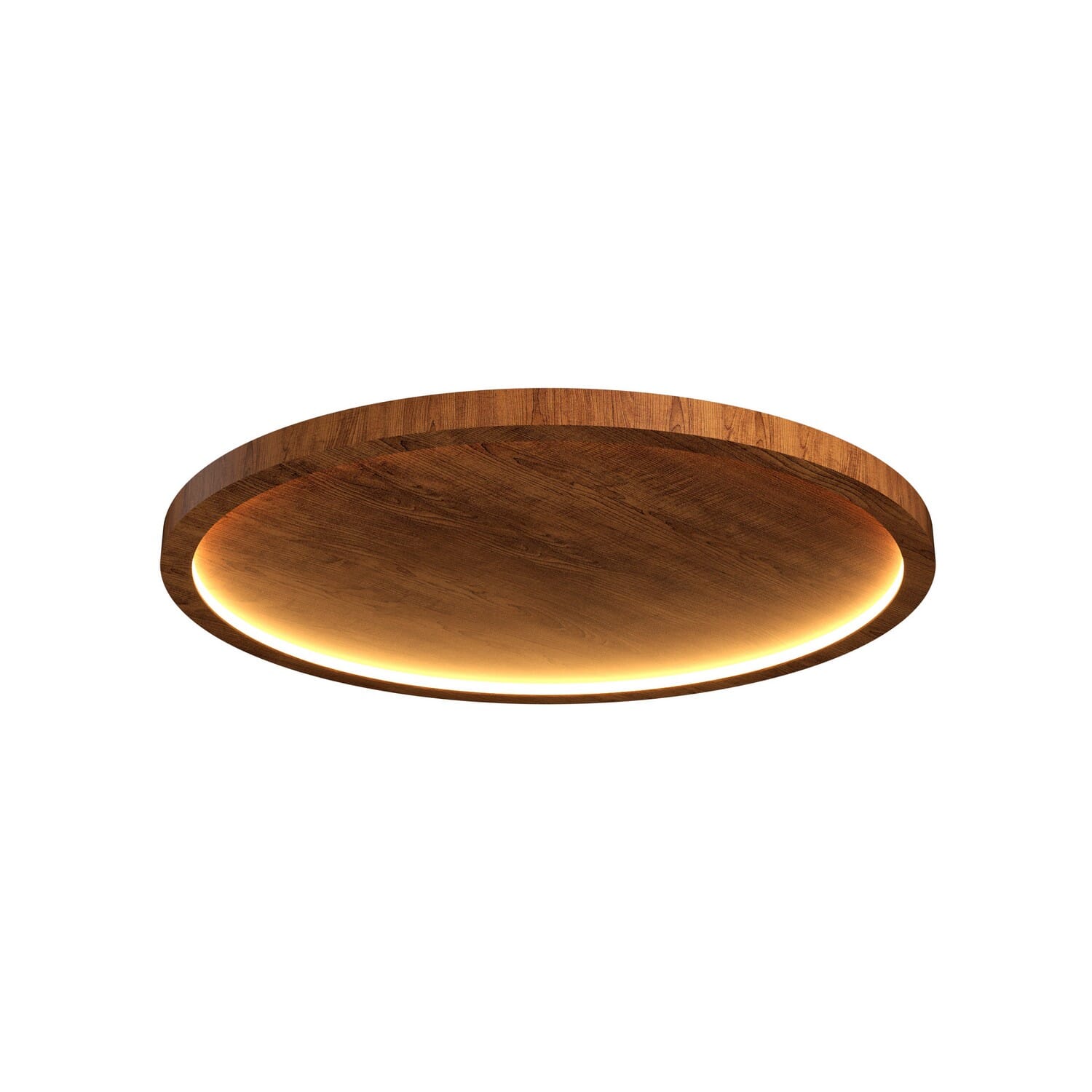 Naia LED Ceiling Mount in Imbuia