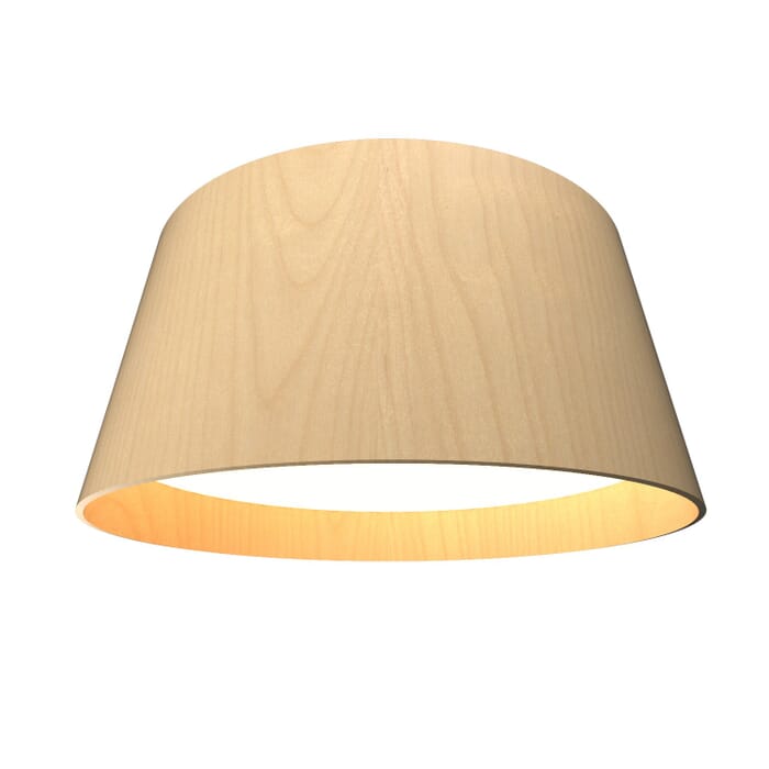 Conical LED Ceiling Mount in Maple Conical LED Ceiling Mount in Maple