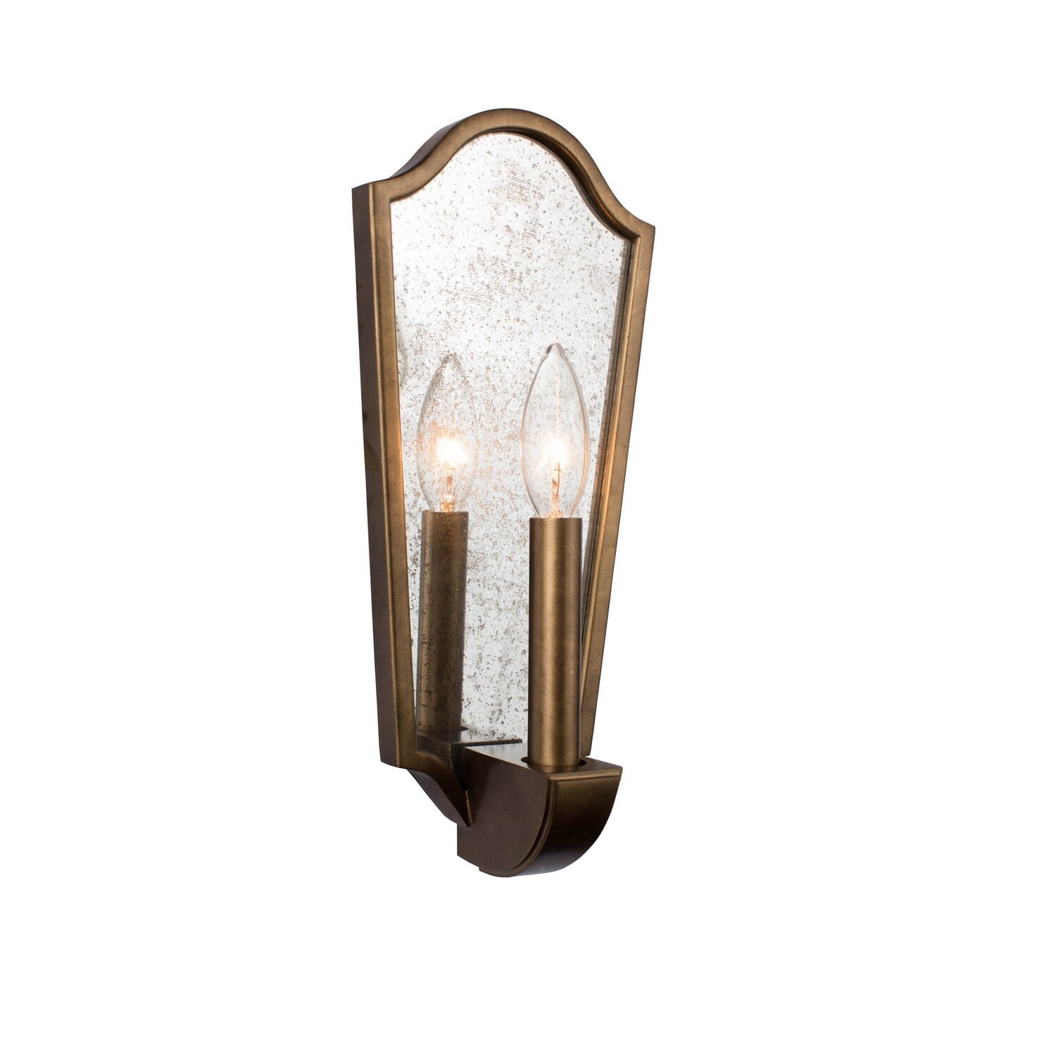 Aberdeen Wall Sconce in Pearlized Antique Brass