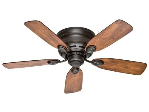 Hunter Low Profile IV 42" Indoor Ceiling Fan in New Bronze