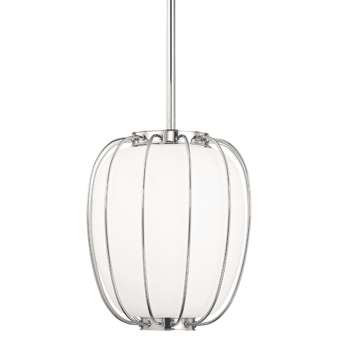 Hudson Valley Ephron 20" Pendant Light in Polished Nickel Hudson Valley Ephron 20" Pendant Light in Polished Nickel