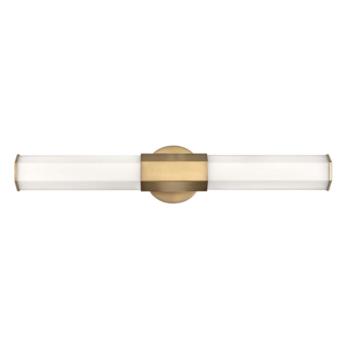 Hinkley Facet LED 26" Bathroom Vanity Light in Heritage Brass Hinkley Facet LED 26" Bathroom Vanity Light in Heritage Brass