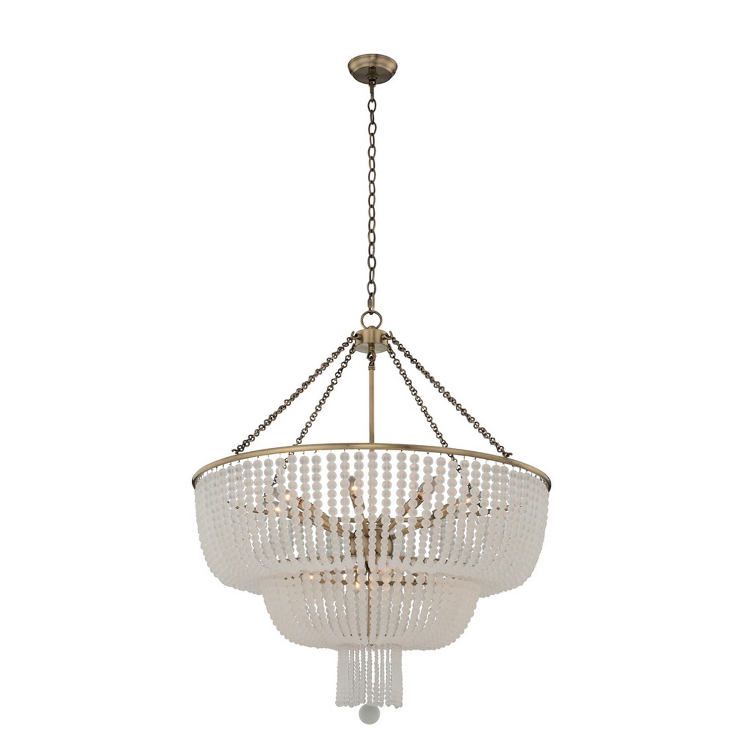 Kalco Esperanza 12-Light Pendant Light in Brushed Champagne Gold