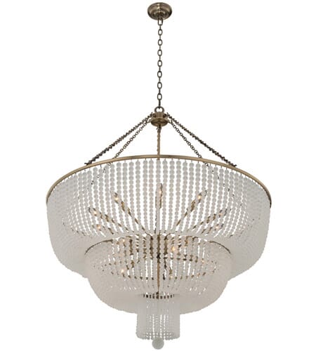 Kalco Esperanza 15-Light Pendant Light in Brushed Champagne Gold