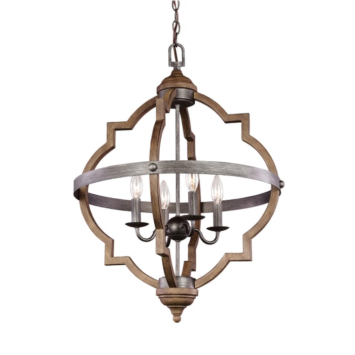 Socorro 4-Light Hall or Foyer in Stardust Socorro 4-Light Hall or Foyer in Stardust