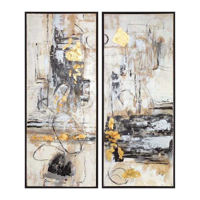 Uttermost Life Scenes Abstract Art Set Of 2 by Carolyn Kinder Uttermost Life Scenes Abstract Art Set Of 2 by Carolyn Kinder