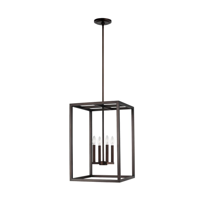 Moffet Street 4-Light Hall or Foyer in Bronze Moffet Street 4-Light Hall or Foyer in Bronze