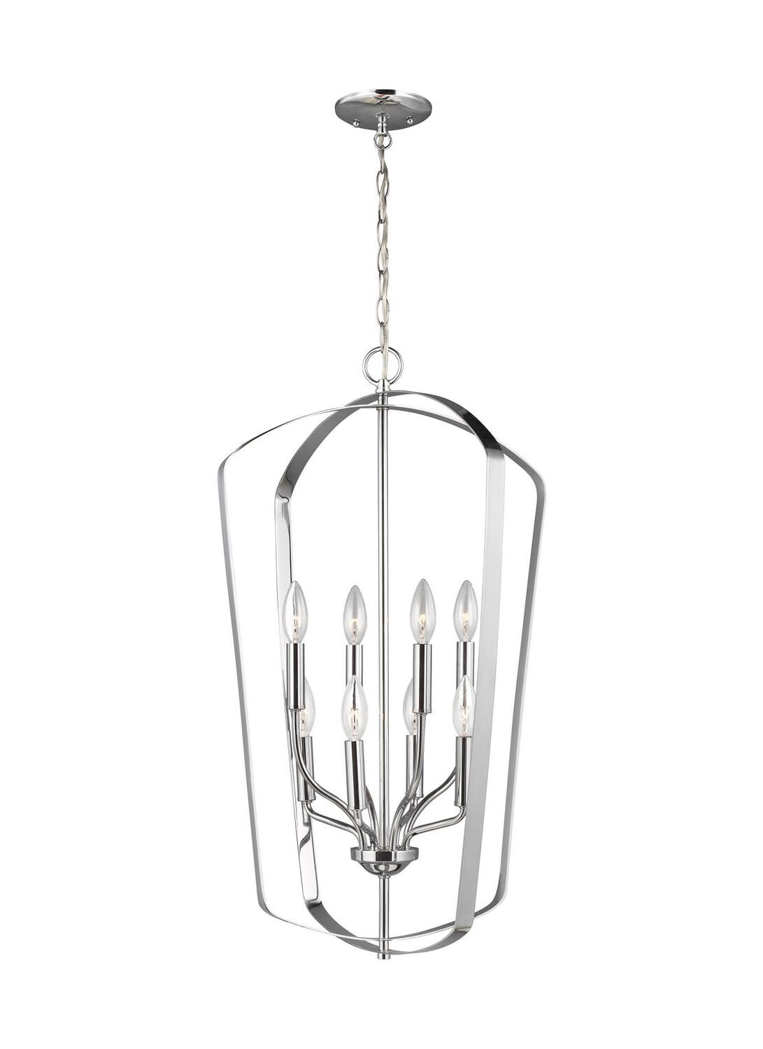 Romee 8-Light Hall or Foyer in Chrome