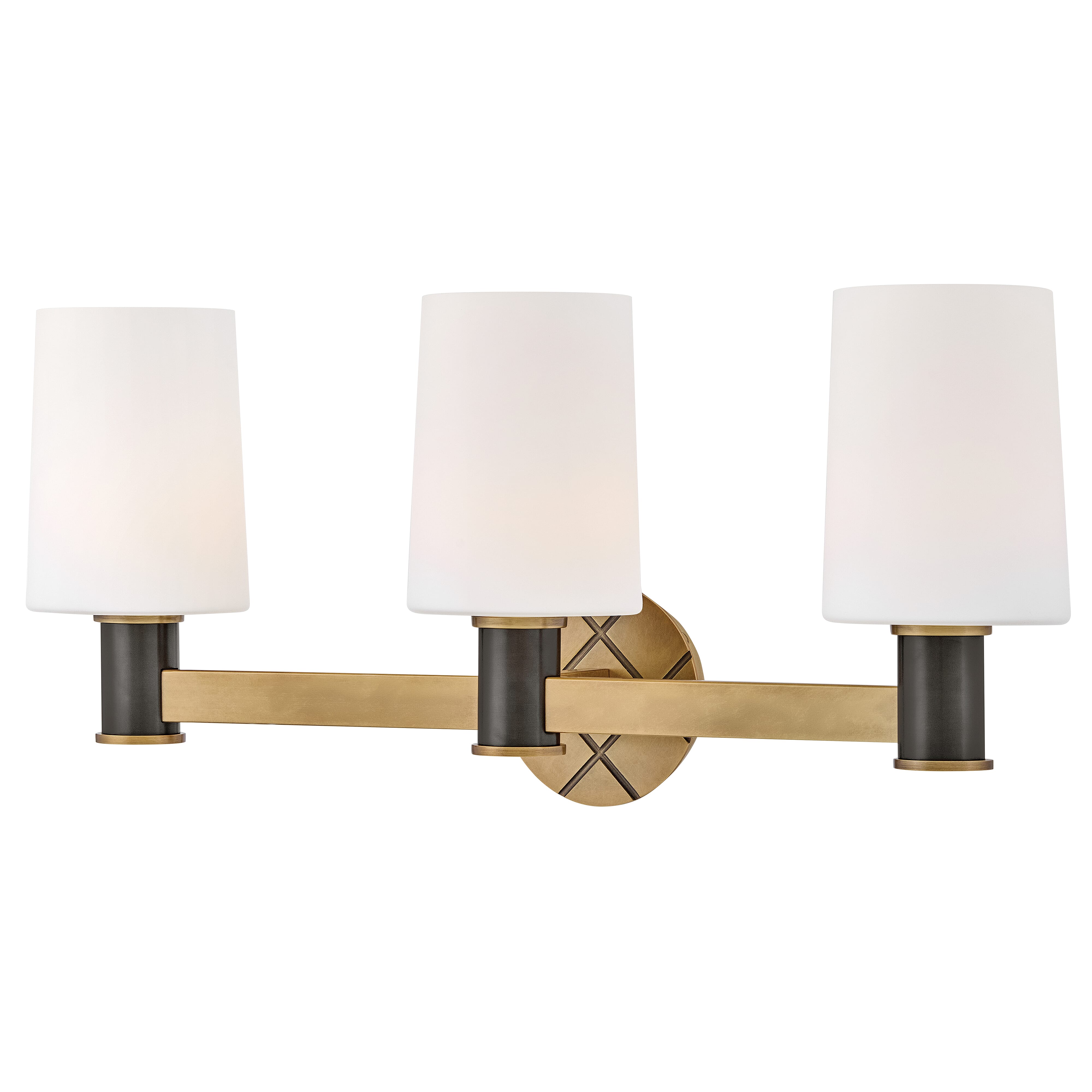 Heritage Brass LED Bathroom Vanity Light from the Declan Collection