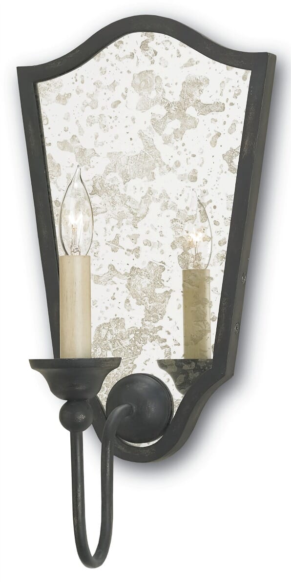 17" Marseille Wall Sconce in French Black