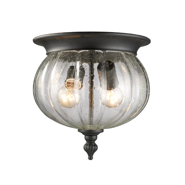 Z-Lite Belmont 2-Light Outdoor Flush Ceiling Mount Fixture Ceiling Light In Black Z-Lite Belmont 2-Light Outdoor Flush Ceiling Mount Fixture Ceiling Light In Black