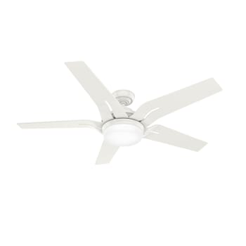 Correne 1-Light 56 Ceiling Fan in Fresh White