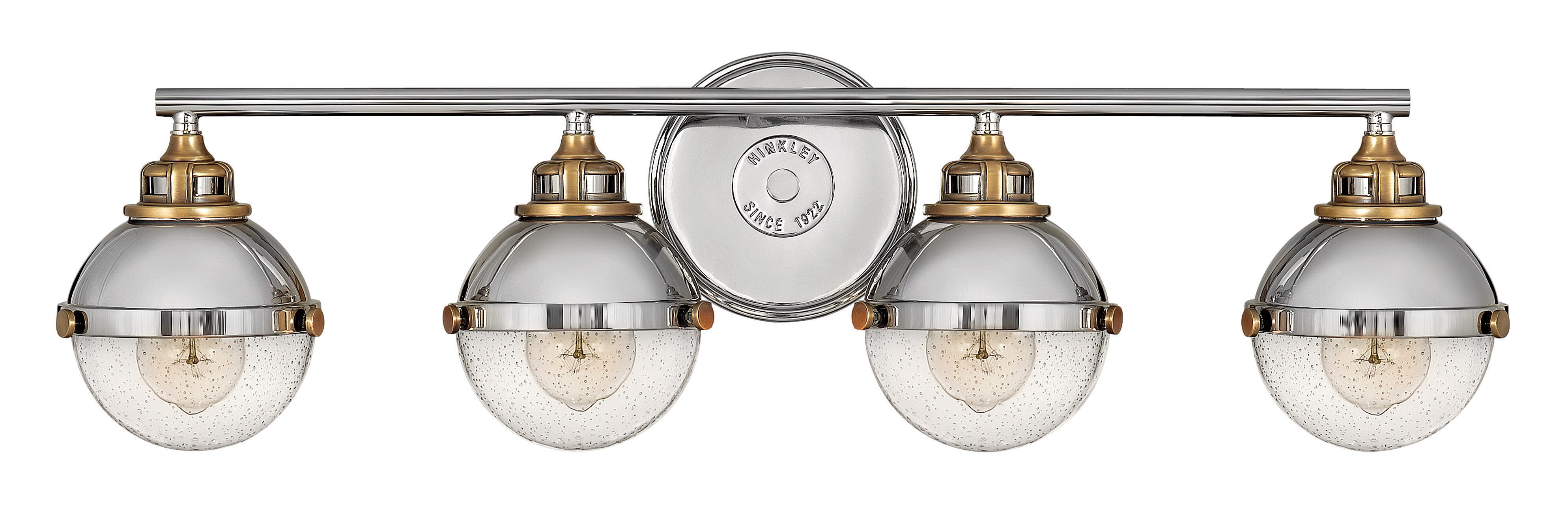 Polished Nickel LED Bath from the Fletcher Collection
