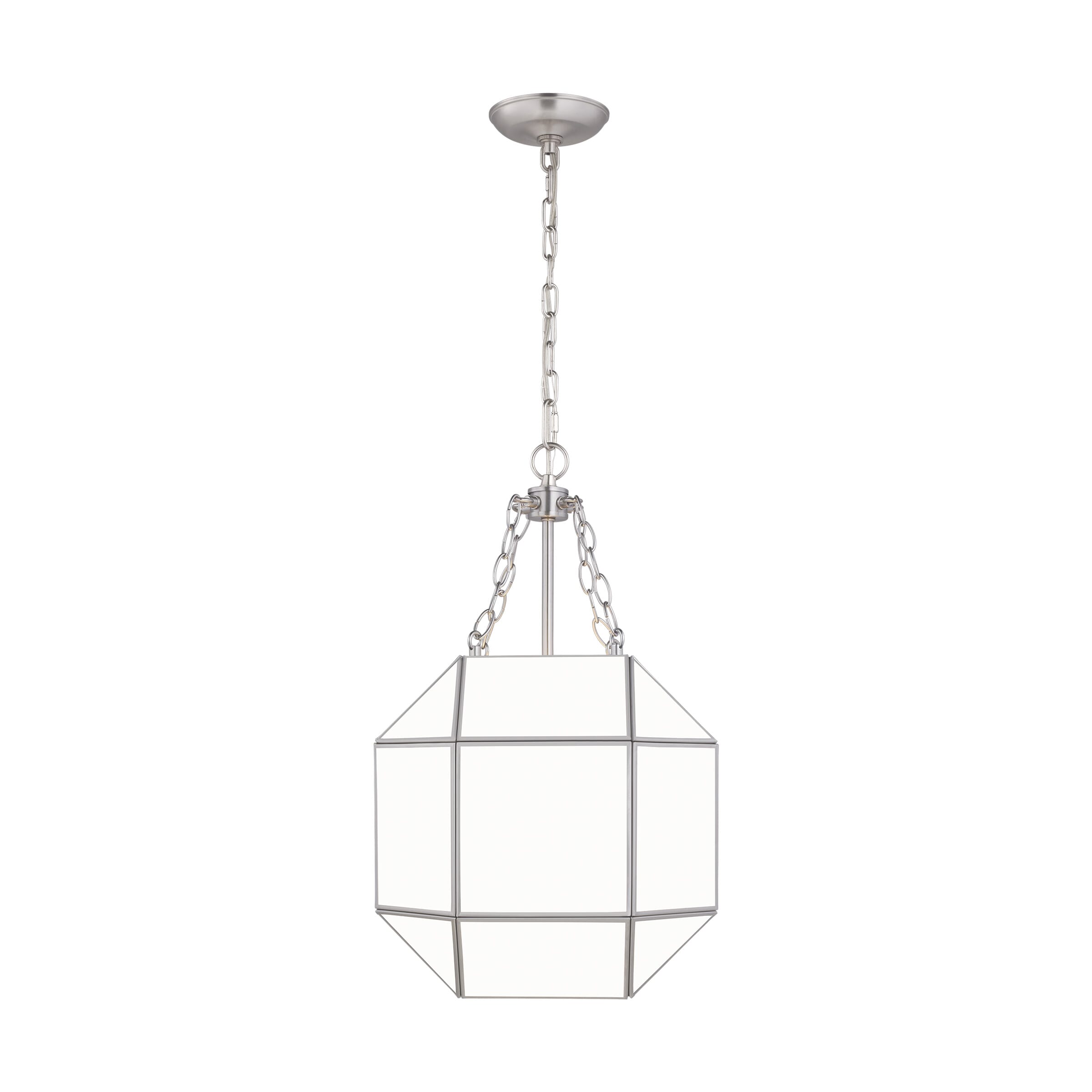Sea Gull Morrison 3-Light Pendant Light in Brushed Nickel