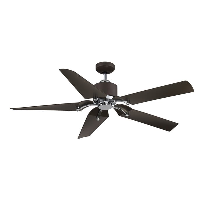 Savoy House Wasp 52" 5-Blade Ceiling Fan in Matte Black/Chrome Savoy House Wasp 52" 5-Blade Ceiling Fan in Matte Black/Chrome