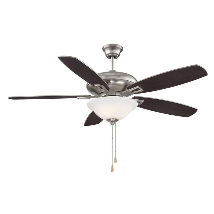 Savoy House Mystique 52" 2-Light Ceiling Fan in Satin Nickel Savoy House Mystique 52" 2-Light Ceiling Fan in Satin Nickel