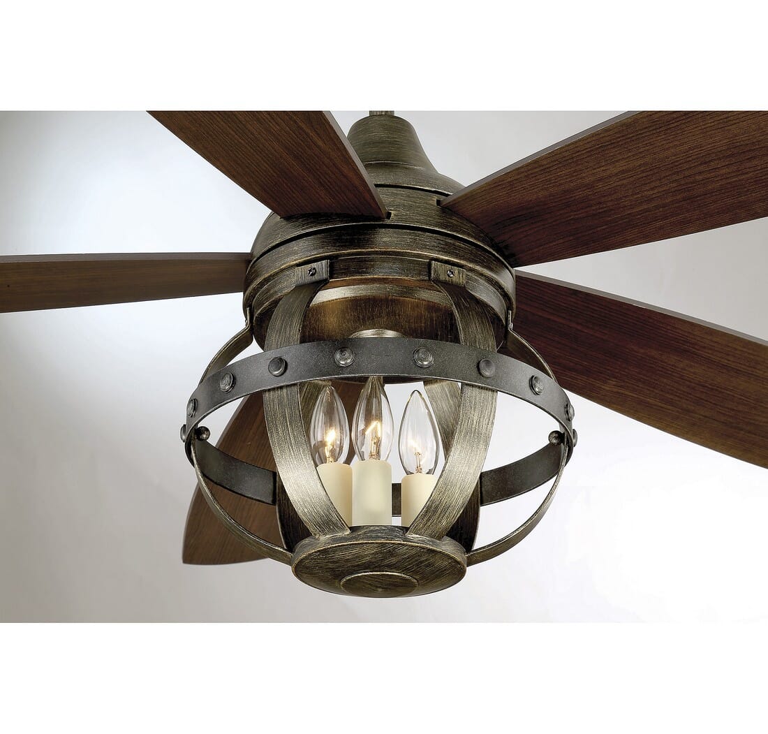 Savoy House Alsace 52" 3Light Ceiling Fan in Reclaimed Wood