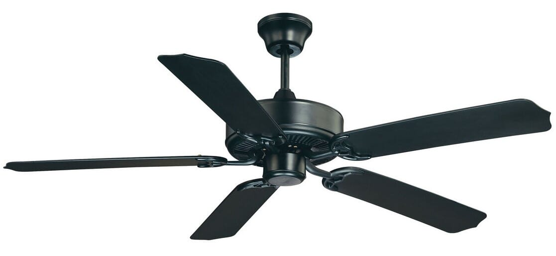 Savoy House Nomad 52 Indoor Outdoor, Black Outdoor Ceiling Fans With Lights