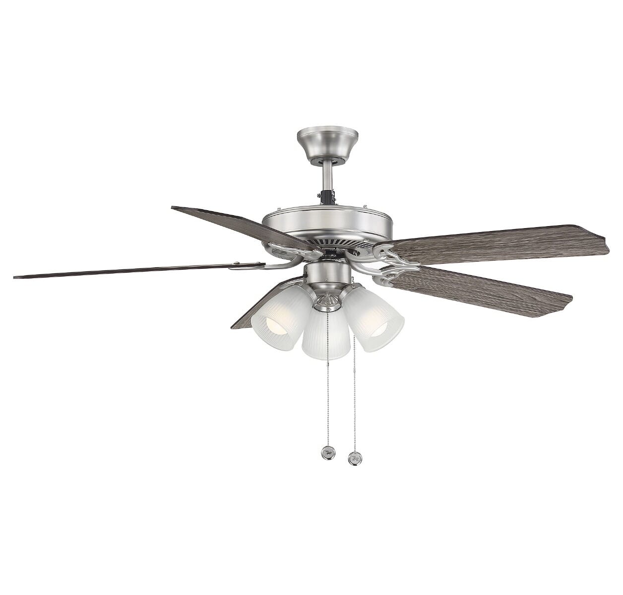 Savoy House First Value 52 3 Light Ceiling Fan In Satin Nickel Lightsonlinecom