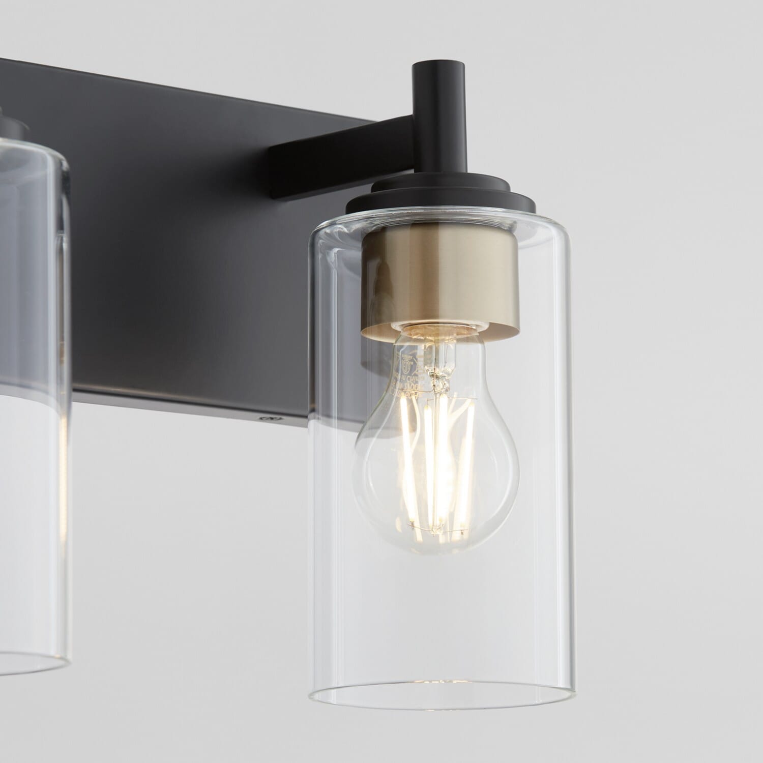 Fallstaff 2-Light Bathroom Vanity Light in Matte Black