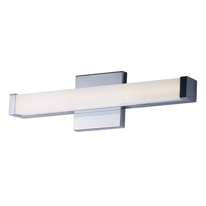 Maxim Spec Vanity Bathroom Vanity Light in Polished Chrome Maxim Spec Vanity Bathroom Vanity Light in Polished Chrome