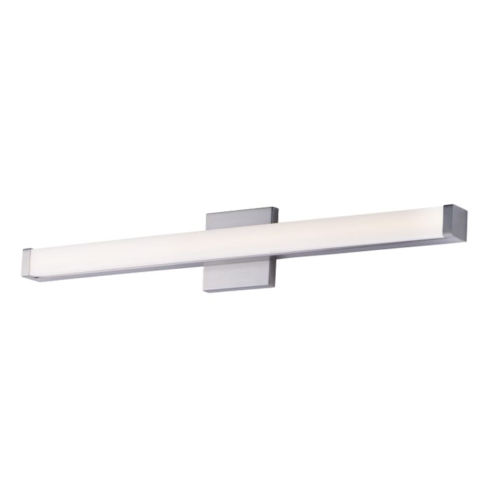 Maxim Spec LED Bathroom Vanity Light in Satin Nickel Maxim Spec LED Bathroom Vanity Light in Satin Nickel