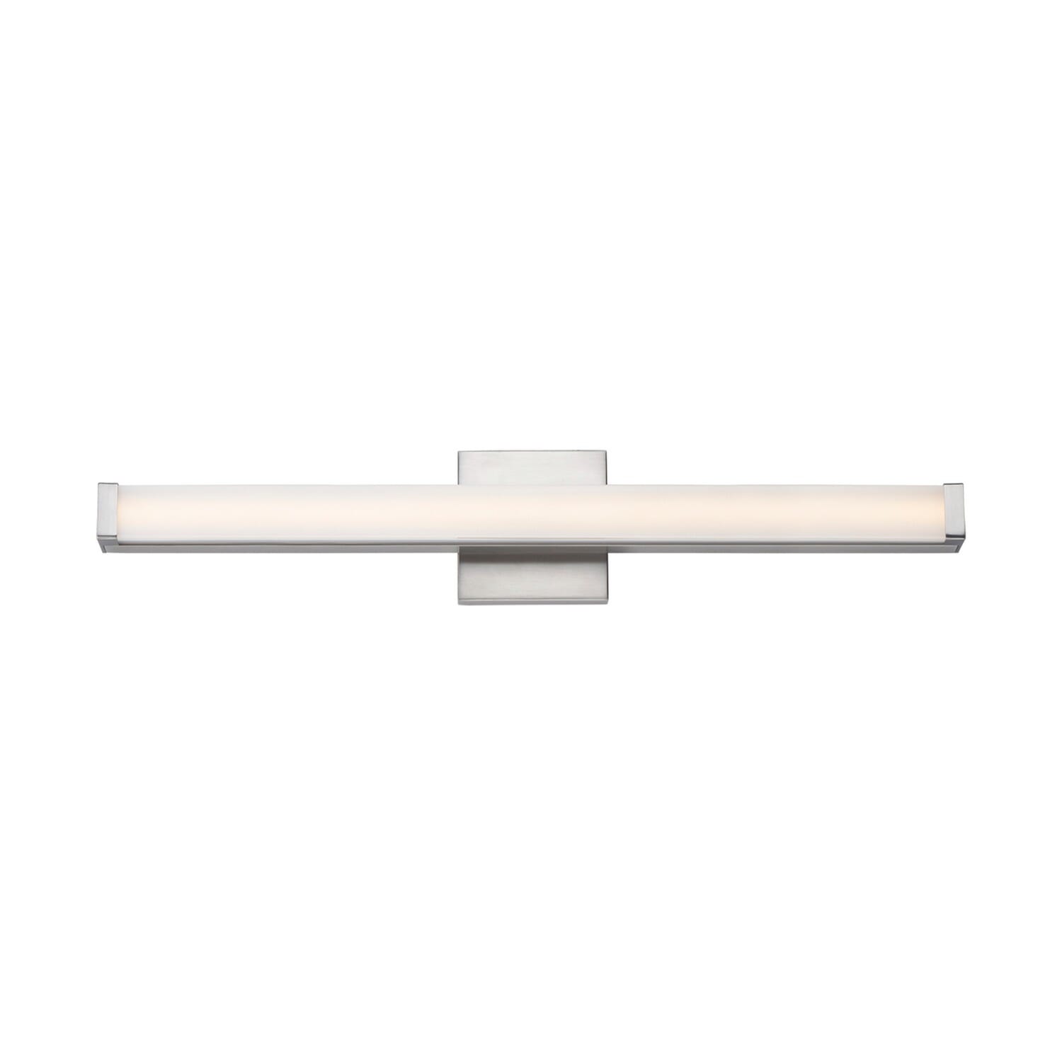 Satin Nickel LED Bath Bar from the Spec Collection