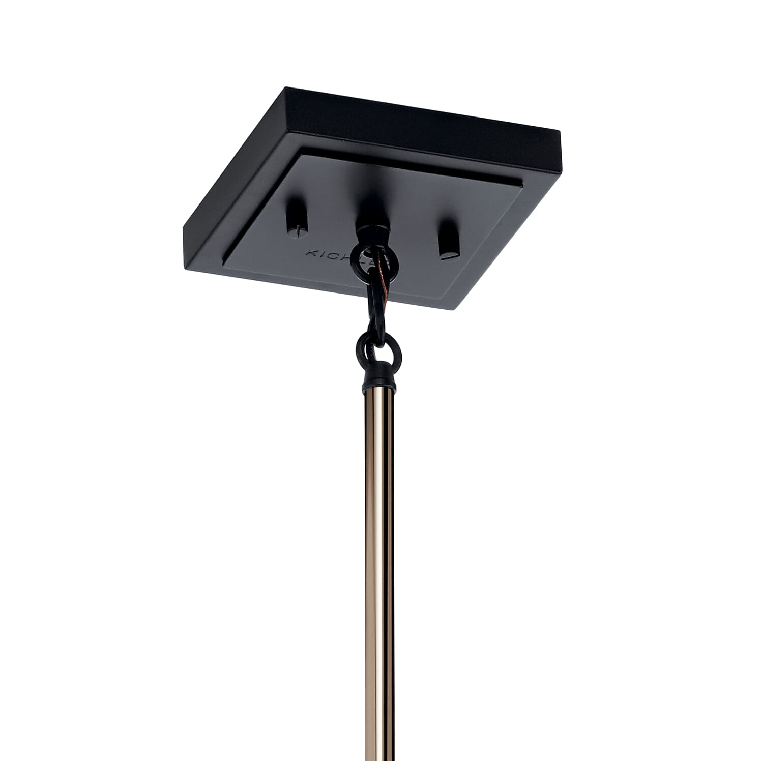 Kichler Kitner 7" Pendant Light in Polished Nickel - LightsOnline.com
