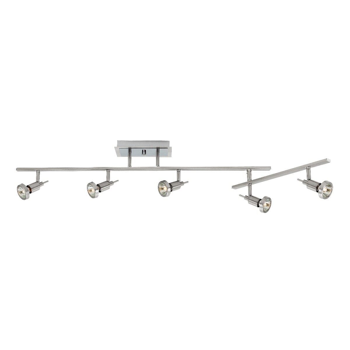 Access Viper 5-Light Ceiling Light in Brushed Steel