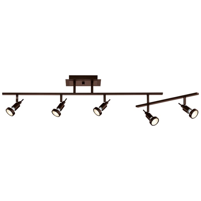 Viper 5-Light LED Semi-Flush Mount in Bronze Viper 5-Light LED Semi-Flush Mount in Bronze
