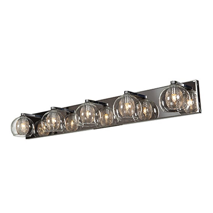Access Aeria 5-Light 5" Bathroom Vanity Light in Chrome Access Aeria 5-Light 5" Bathroom Vanity Light in Chrome