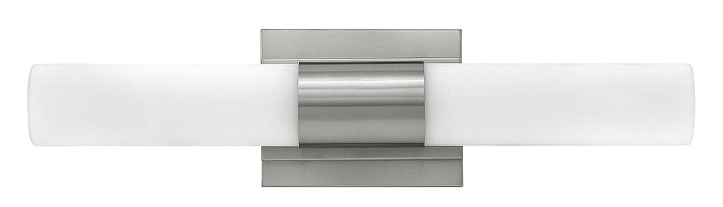 Brushed Nickel LED Bath from the Portia Collection