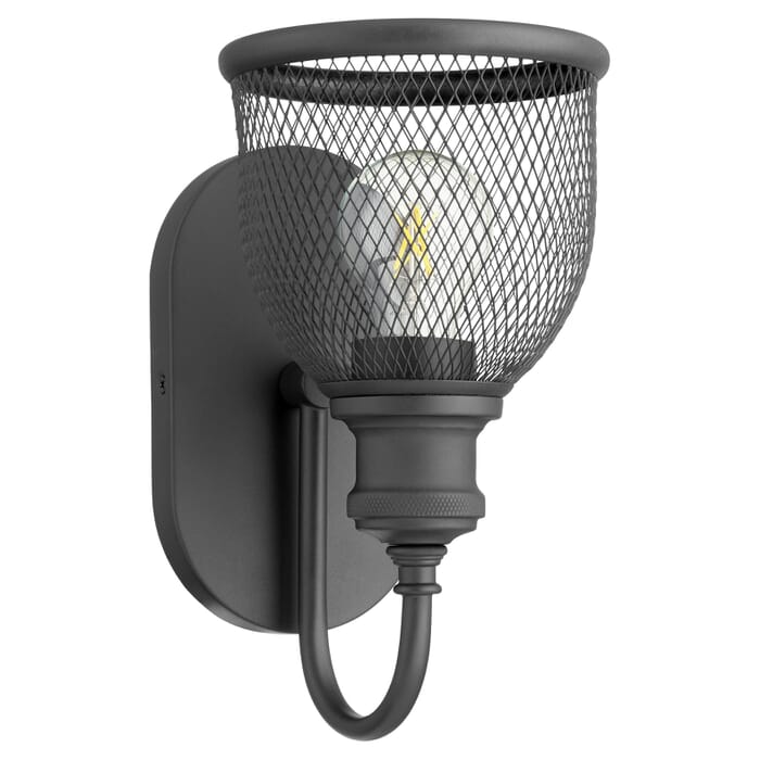 Quorum Omni 11" Wall Sconce in Noir Quorum Omni 11" Wall Sconce in Noir