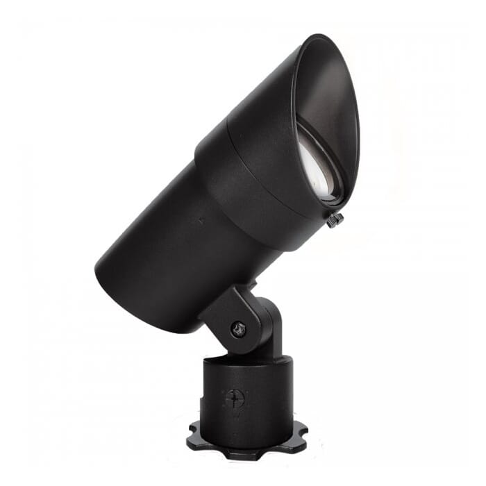 WAC LED 120V Large Accent Light Adjustable Beam and Output 4000K in Black WAC LED 120V Large Accent Light Adjustable Beam and Output 4000K in Black