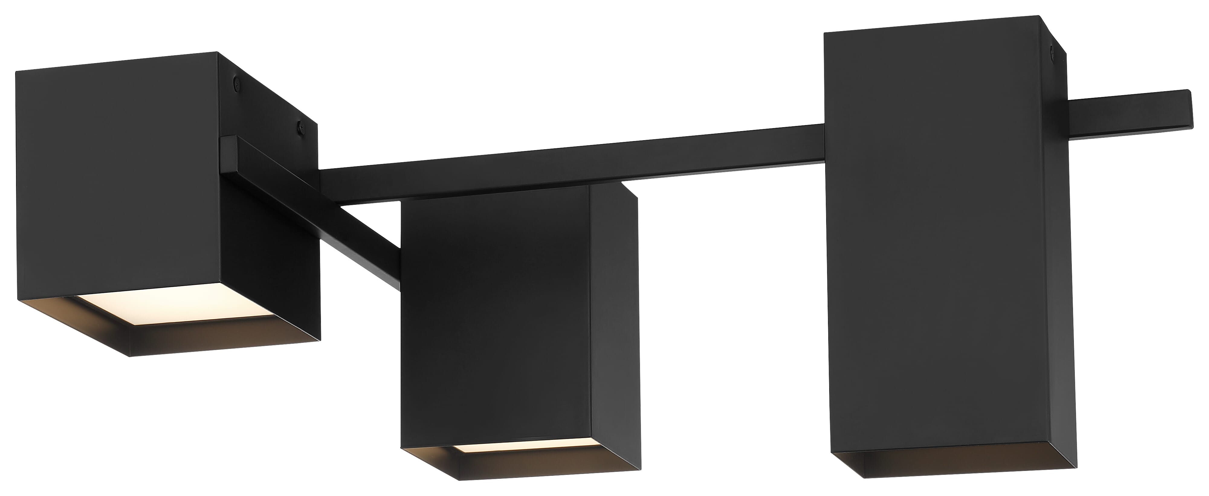 Access Madrid Ceiling Light in Matte Black - 52180LEDD-MBL/ACR