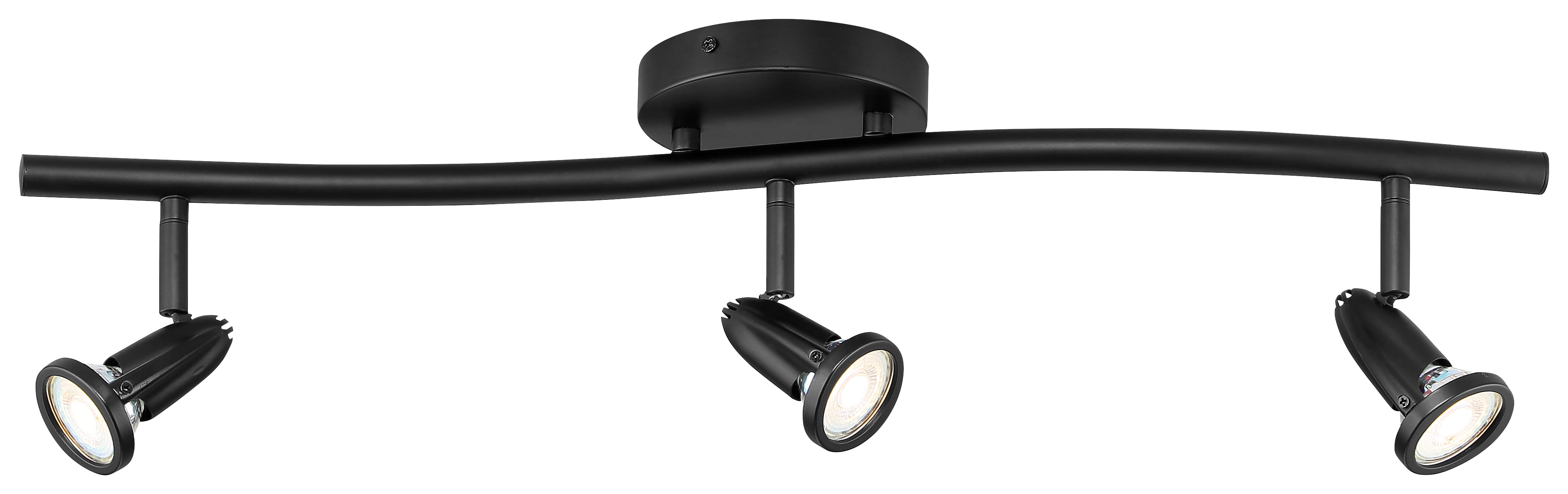 Access Cobra 3-Light Track Lighting in Black - 52203LEDDLP-BL